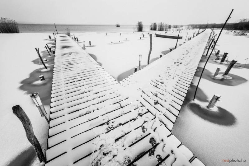 Tél a Balaton körül