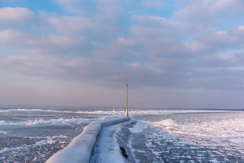 Tél a Balaton körül