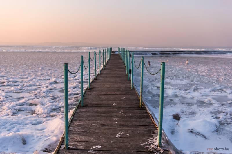 Tél a Balaton körül