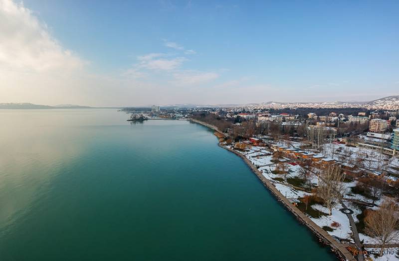 Tél a Balaton körül