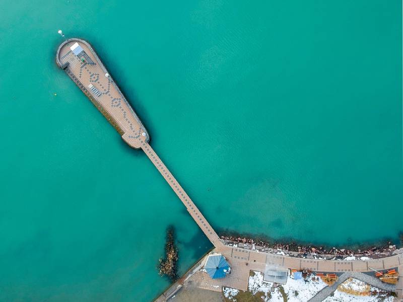 Tél a Balaton körül