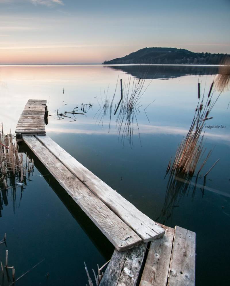 Napfelkelte a Balatonnál