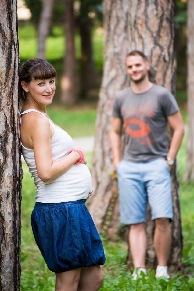 Petra, Péter és a pocakban Anna
