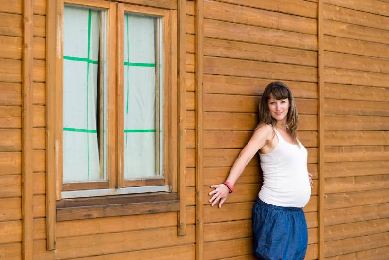 Petra, Péter és a pocakban Anna