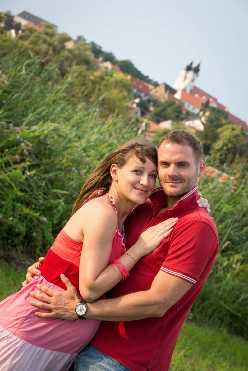 Petra, Péter és a pocakban Anna