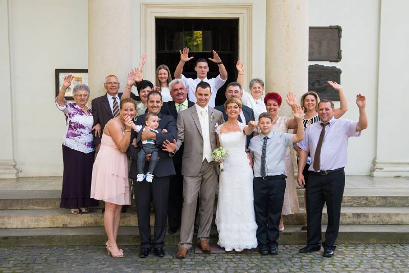 Esküvő családi körben